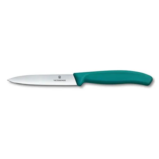 Εικόνα της Σετ Μαχαίρια Victorinox Swiss Classic Paring Straight & Wavy Edge 10cm 2τμχ Πράσινο 6.7794.2C1