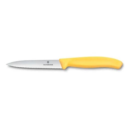 Εικόνα της Σετ Μαχαίρια Victorinox Swiss Classic Paring Straight & Wavy Edge 10cm 2τμχ Κίτρινο 6.7798.2C1