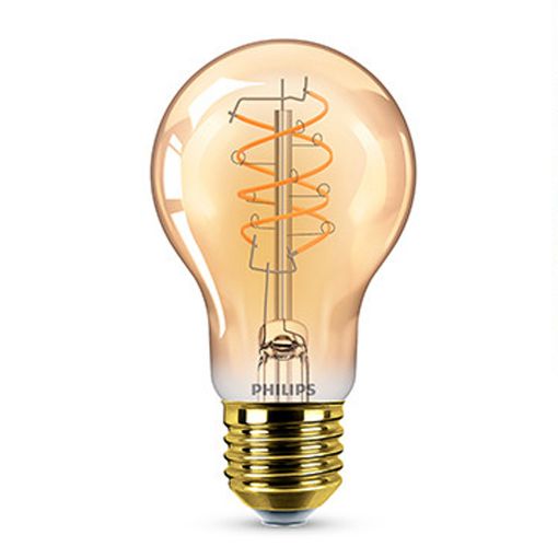 Εικόνα της Λάμπα LED Philips Vintage E27 A60 Dimmable 2200K 806lm 7.3W Extra Warm White 929004584701