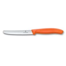 Εικόνα της Μαχαίρι Victorinox Swiss Classic Wavy 11cm Πορτοκαλί 6.7839.C1