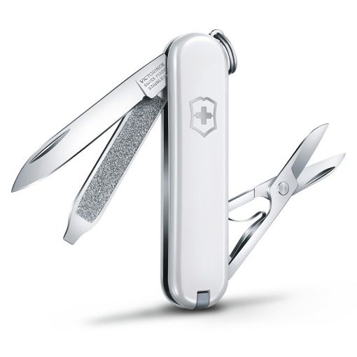 Εικόνα της Ελβετικός Σουγιάς Victorinox Classic SD με 7 Λειτουργίες 5.8cm White Falling Snow 0.6223.7G