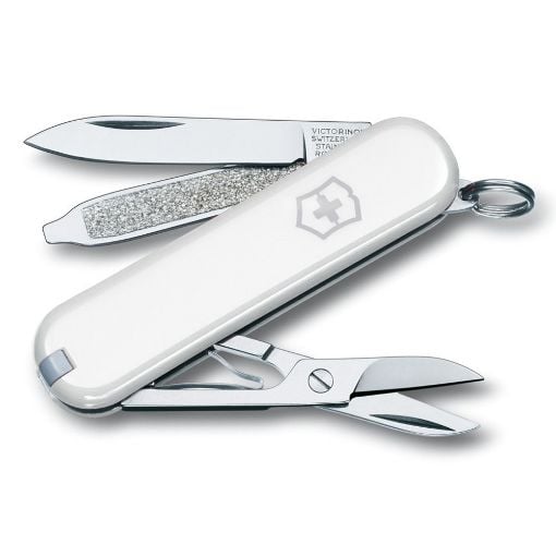 Εικόνα της Ελβετικός Σουγιάς Victorinox Classic SD με 7 Λειτουργίες 5.8cm White Falling Snow 0.6223.7G