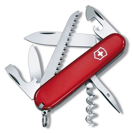 Εικόνα της Ελβετικός Σουγιάς Victorinox Camper με 13 Λειτουργίες 9.1cm Κόκκινος 1.3613