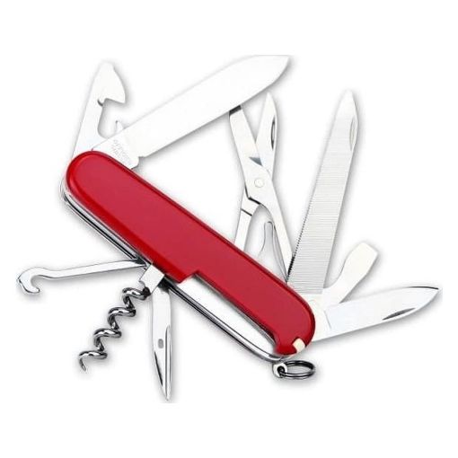 Εικόνα της Ελβετικός Σουγιάς Victorinox Mountaineer με 18 Λειτουργίες 9.1cm Κόκκινος 1.3743