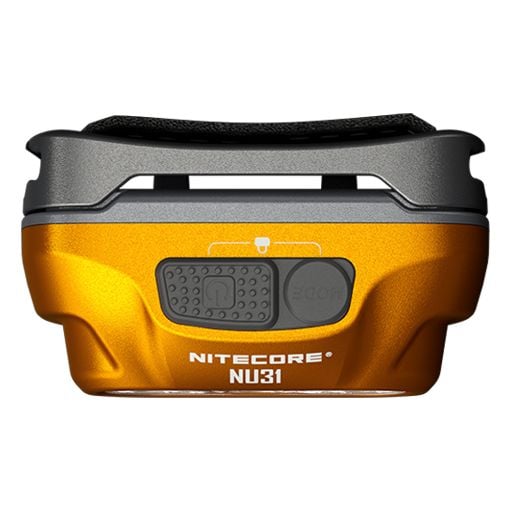 Εικόνα της Φακός Κεφαλής NiteCore NU31 Επαναφορτιζόμενος 550lm IP66 Orange