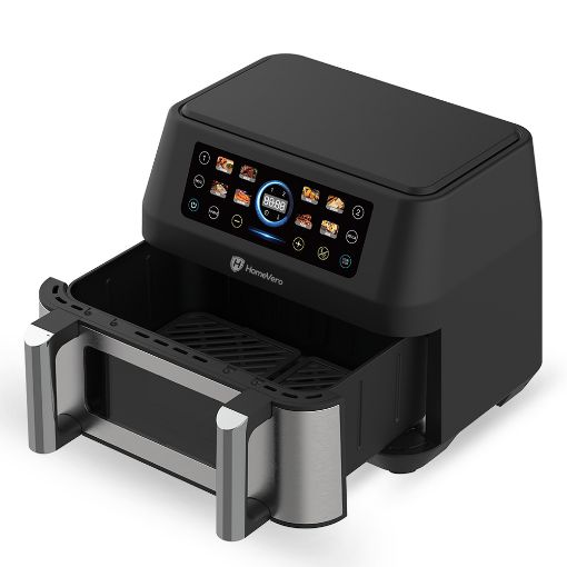 Εικόνα της Φριτέζα Αέρος HomeVero 9lt 2460W Black HV-AF9CD