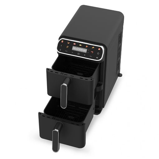 Εικόνα της Φριτέζα Αέρος HomeVero Double Decker 11lt 2460W Black HV-AF11DDK