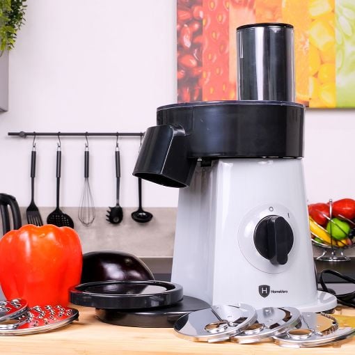 Εικόνα της Πολυκόφτης HomeVero Smart Slicer 200W Black/White HV-SPS200