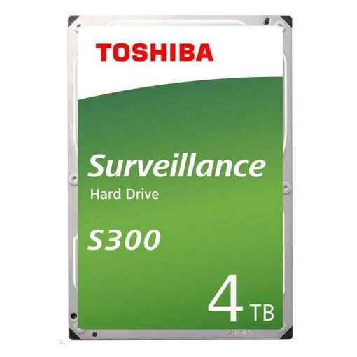 Εικόνα της Εσωτερικός Σκληρός Δίσκος Toshiba S300 Surveillance 3.5" Sata III 4TB 128MB HDWT840UZSVA