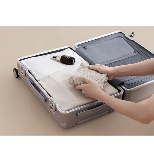 Εικόνα της Βαλίτσα Xiaomi Aluminum Frame 24" 69x43.8x26cm 61lt Silver BHR9078GL
