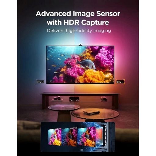 Εικόνα της Govee TV Backlight 3 Pro RGBWWIC Wi-Fi + Bluetooth 55-65" 3.6m R2A80
