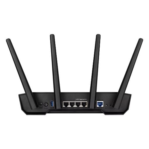 Εικόνα της Router Asus TUF Gaming v2 Dual Band WiFi 6 AX3000 Black/Orange