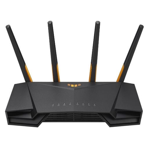 Εικόνα της Router Asus TUF Gaming v2 Dual Band WiFi 6 AX3000 Black/Orange
