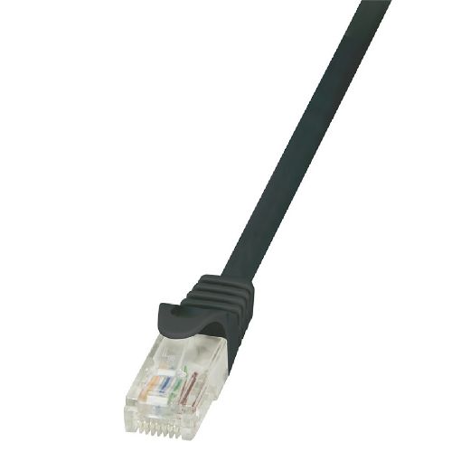 Εικόνα της Καλώδιο Δικτύου Logilink EconLine U/UTP Cat.6 0.25m Black CP2013U
