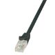Εικόνα της Καλώδιο Δικτύου Logilink EconLine U/UTP Cat.6 0.25m Black CP2013U