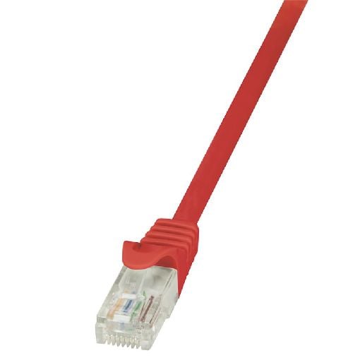Εικόνα της Καλώδιο Δικτύου Logilink EconLine U/UTP Cat.6 0.25m Red CP2014U