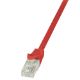 Εικόνα της Καλώδιο Δικτύου Logilink EconLine U/UTP Cat.6 0.25m Red CP2014U