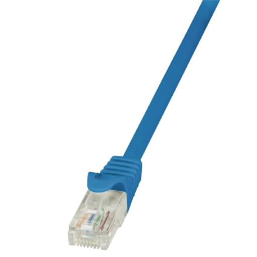 Εικόνα της Καλώδιο Δικτύου Logilink EconLine U/UTP Cat.6 0.25m Blue CP2016U