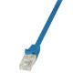 Εικόνα της Καλώδιο Δικτύου Logilink EconLine U/UTP Cat.6 0.25m Blue CP2016U