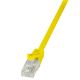 Εικόνα της Καλώδιο Δικτύου Logilink EconLine U/UTP Cat.6 0.25m Yellow CP2017U