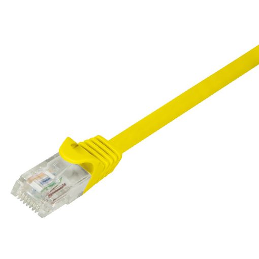 Εικόνα της Καλώδιο Δικτύου Logilink EconLine U/UTP Cat.6 0.25m Yellow CP2017U