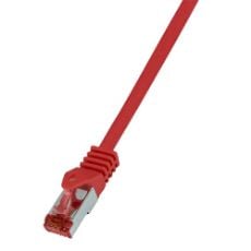 Εικόνα της Καλώδιο Δικτύου Logilink PrimeLine S/FTP Cat.6 0.25m Red CQ2014S