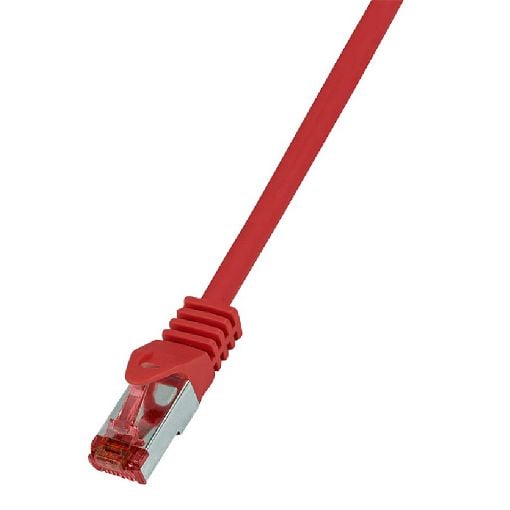 Εικόνα της Καλώδιο Δικτύου Logilink PrimeLine S/FTP Cat.6 0.25m Red CQ2014S