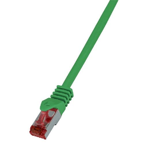 Εικόνα της Καλώδιο Δικτύου Logilink PrimeLine S/FTP Cat.6 0.25m Green CQ2015S