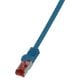 Εικόνα της Καλώδιο Δικτύου Logilink PrimeLine S/FTP Cat.6 0.25m Blue CQ2016S