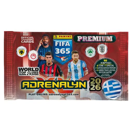 Εικόνα της Panini - Fifa 365 Premium Adrenalyn XL 2026 Κουτί με Φακελάκια 10τμχ PA.KA.FI.326