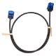 Εικόνα της Καλώδιο Δικτύου Logilink Slim High-Flex U/UTP Cat.6A 0.15m Black CQ3003U