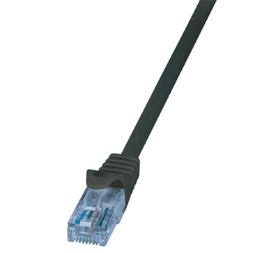 Εικόνα της Καλώδιο Δικτύου Logilink EconLine U/UTP Cat.6A 0.25m Black CP3013U