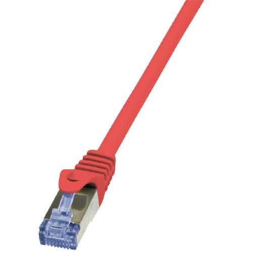 Εικόνα της Καλώδιο Δικτύου Logilink PrimeLine S/FTP Cat.6A 0.25m Red CQ3014S