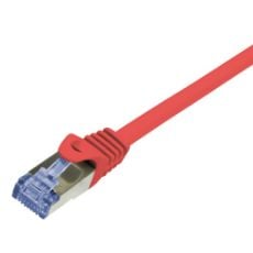 Εικόνα της Καλώδιο Δικτύου Logilink PrimeLine S/FTP Cat.6A 0.25m Red CQ3014S