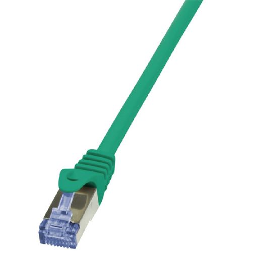 Εικόνα της Καλώδιο Δικτύου Logilink PrimeLine S/FTP Cat.6A 0.25m Green CQ3015S