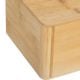 Εικόνα της Ψωμιέρα 5Five Ξύλινη με Καπάκι 33.2x12.7x20.2cm Μπεζ 203031