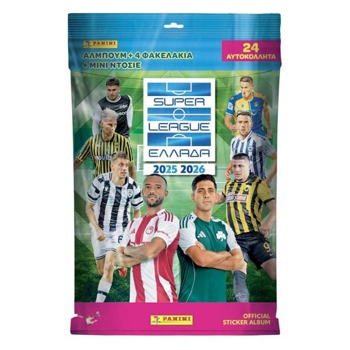Εικόνα της Panini - Superleague 2026 Sticker Starter Pack PA.AL.SU.026