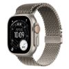 Εικόνα της Apple Watch Ultra 3 49mm Natural Titanium Case/Natural Titanium Milanese Loop (Small) MEWW4QR/A