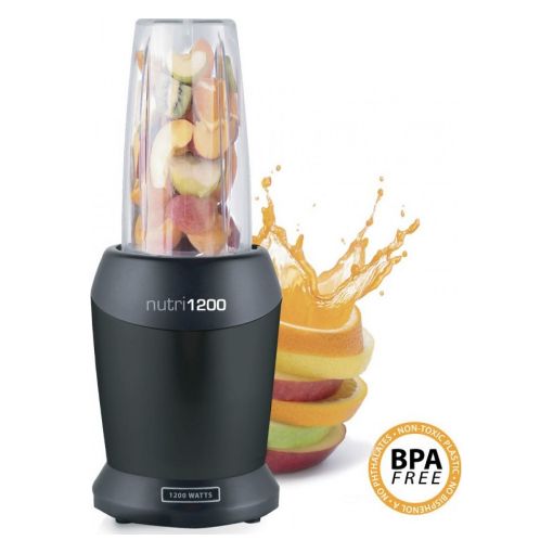 Εικόνα της Μπλέντερ HomeVero Nutri 1200 8-In-1 1200W Black HV-15721-B
