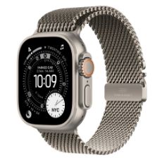 Εικόνα της Apple Watch Ultra 3 49mm Natural Titanium Case/Natural Titanium Milanese Loop (Large) MF0E4QR/A