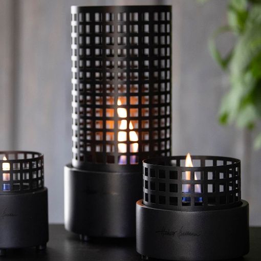 Εικόνα της Επιτραπέζια Εστία Φωτιάς Tenderflame Signal Hill 12x14cm 300ml Black TF-600010