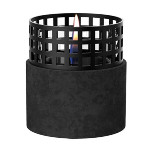 Εικόνα της Επιτραπέζια Εστία Φωτιάς Tenderflame Signal Hill 12x14cm 300ml Black TF-600010