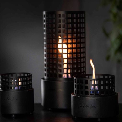 Εικόνα της Επιτραπέζια Εστία Φωτιάς Tenderflame Paarl 16x15cm 250ml Black TF-600005