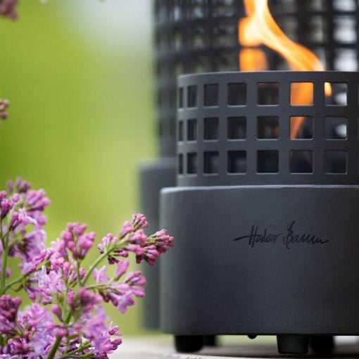 Εικόνα της Επιτραπέζια Εστία Φωτιάς Tenderflame Paarl 16x15cm 250ml Black TF-600005