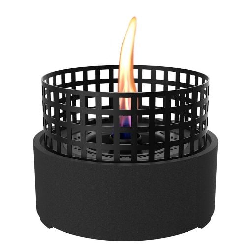 Εικόνα της Επιτραπέζια Εστία Φωτιάς Tenderflame Paarl 16x15cm 250ml Black TF-600005