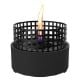 Εικόνα της Επιτραπέζια Εστία Φωτιάς Tenderflame Paarl 16x15cm 250ml Black TF-600005