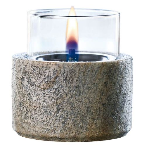 Εικόνα της Επιτραπέζια Εστία Φωτιάς Tenderflame Lotus 12 12.8x13cm 300ml Stone TF-600511