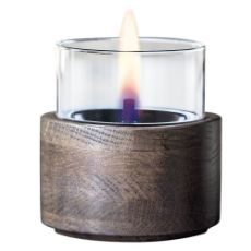 Εικόνα της Επιτραπέζια Εστία Φωτιάς Tenderflame Lotus 12 12x12.5cm 300ml Mocha TF-600334