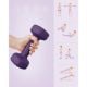 Εικόνα της Σετ Βαράκια Songmics 2 x 2kg Purple SYL64PL