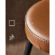 Εικόνα της Vasagle Σετ Σκαμπό Μπαρ Echo 49.5x49.5x63cm 2τμχ Caramel Brown LBC080K01